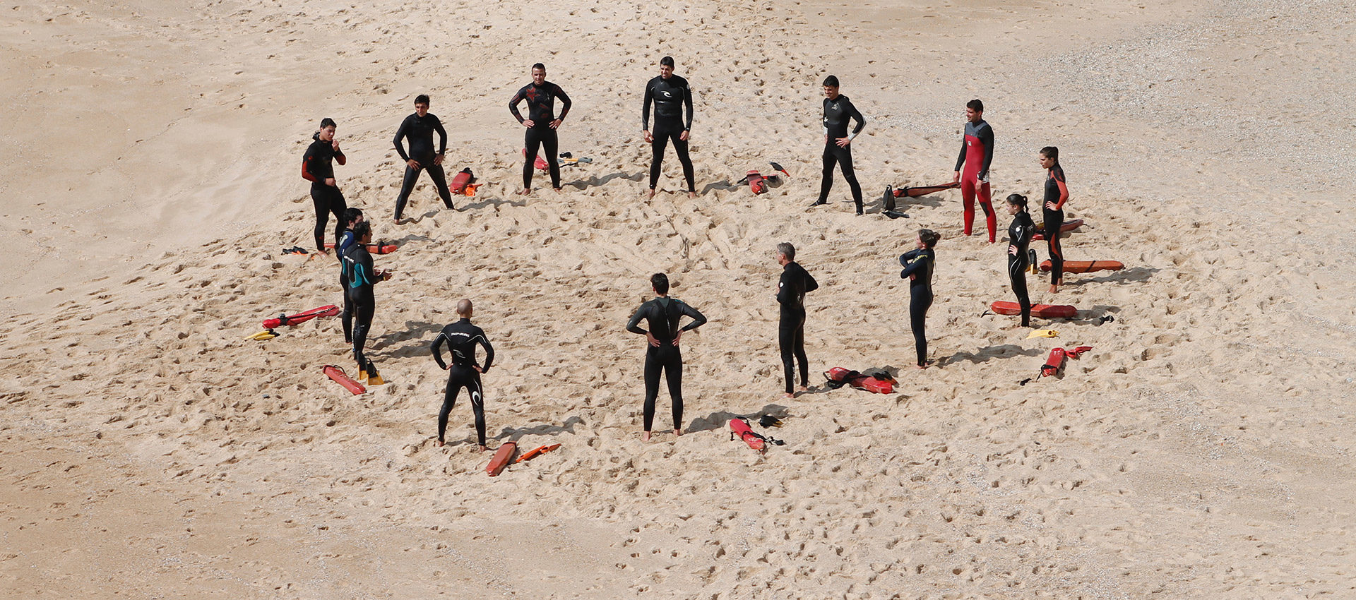 Team Building sur la plage